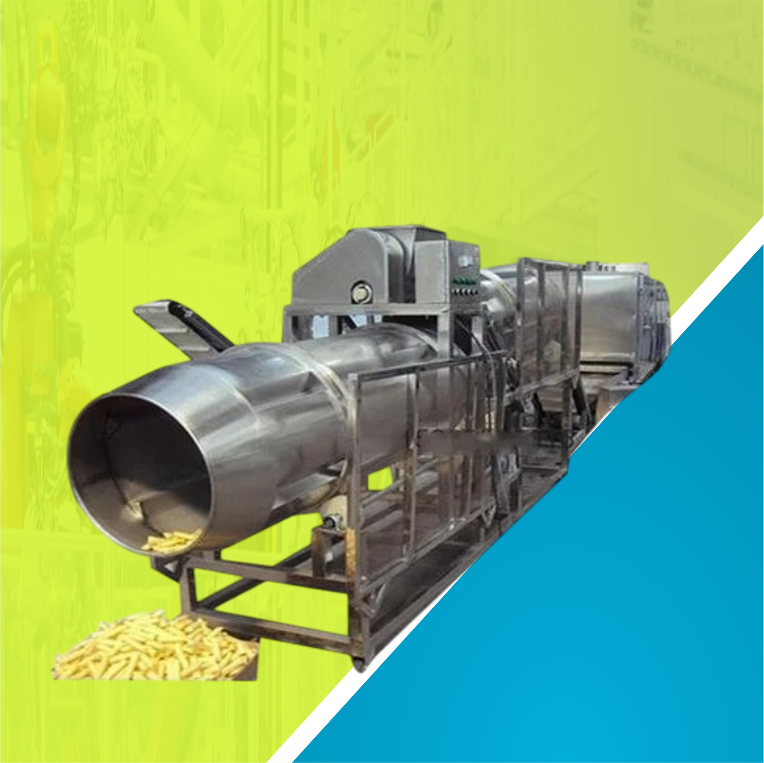 Kurkure roaster machine